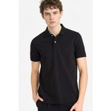 DeFacto Polo Yaka T-shirt Siyah, XS, E9504AX26SP, Siyah-BK81, Erkek