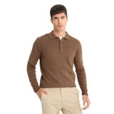 DeFacto Polo Yaka Triko Kazak Bej, L, F1523AX25AU, Bej-BG206, Erkek
