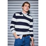 Defacto Polo Yaka Triko Kazak, S, Y4194AZ25WN, Lacivert, Erkek