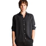 DeFacto Premium Tencel Gömlek, 2XL, E801GY120117, Antrasit, Erkek