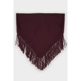 DeFacto Puantiye Şal, STD, H3682AX26SM, Bordo, Kadın