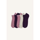 DeFacto Rahat Lastikli 5'li Pamuklu Patik Çorap Kız Çocuk, 29-34, H3086A8NS, Pembe-PN3, kız-çocuk