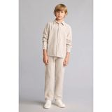 DeFacto Regular %100 Pamuk Fit Düz Paça Bej Pantolon Erkek Çocuk H4584A826AU - Bej-BG776 - 13 - 14 Yaş