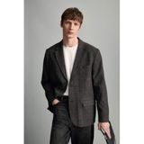 DeFacto Regular Fit Astarlı Blazer Ceket, 52, G7493AX26SP, Antrasit-AR220, Erkek
