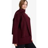 DeFacto Regular Fit Atkı Detaylı Triko Kazak Tunik G7238AX25CW - Kahve-BN474 - M