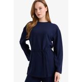 DeFacto Regular Fit Bağlamalı Uzun Kollu Tunik G4083AX25WN