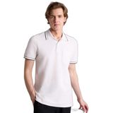 DeFacto Regular Fit Basic Kısa Kollu Polo Yaka Tişört Ekru, M, G6946AX26SM, Ekru-ER105, Erkek