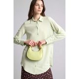 DeFacto Regular Fit Basic Uzun Kollu Tesettür Gömlek Tunik Z3538AZ26SP - Yeşil-GN1181 - 2XL