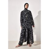 DeFacto Regular Fıt Baskılı 3lü Burkini Mayo G8874AX26SM