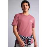 DeFacto Regular Fit Baskılı Kısa Kollu Tişört, S, G5589AX26SM, Bordo, Erkek