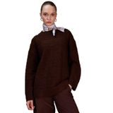 DeFacto Regular Fit Bisiklet Yaka Ajurlu Triko Tunik G0710AX25WN, L