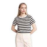 DeFacto Regular Fit Bisiklet Yaka Basic Düz Kısa Kollu Tişört, M, C2612AX26SP, Siyah, Kadın