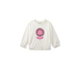 DeFacto Regular Fıt Bisiklet Yaka Kalın Sweatshirt Kumaşı Sweatshirt Kız Bebek