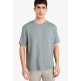 DeFacto Regular Fit Bisiklet Yaka Kısa Kollu Tişört, L, F9859AX26SP, Yeşil-GN1083, Erkek