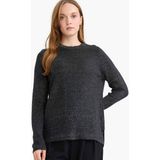 DeFacto Regular Fit Bisiklet Yaka Simli Kumaş Tunik D0405AX25WN - Antrasit-AR50 - XL