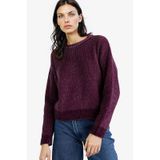 Defacto Regular Fit Bisiklet Yaka Şönil Kazak C6227ax25cwpr55 Mor-pr55