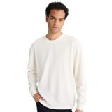 DeFacto Regular Fit Bisiklet Yaka Uzun Kollu Body, XL, F2263AX25AU, Ekru-ER140, Erkek