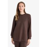 DeFacto Regular Fit Bisiklet Yaka Uzun Kollu Tunik F5117AX25AU
