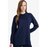 DeFacto Regular Fit Bisiklet Yaka Uzun Kollu Tunik F5117AX26SP