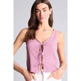 DeFacto Regular Fit Bürümcük Atlet, S, H0931AX26SM, Pembe-PN430, Kadın
