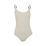 DeFacto Regular Fit Bürümcük Mayo Fall In Love, L, 25-T8005AZ25SM, Ekru-ER103, Kadın
