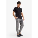 DeFacto Regular Fit Cepli Kadife Pijama Altı, M, F4672AX25WN, Antrasit-AR138, erkek