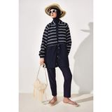 DeFacto Regular Fit Çizgili 4'lü Burkini Mayo G7443AX26HS - Lacivert-NV31