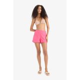 DeFacto Regular Fit Deniz Şortu-Fall in Love T5639AZ25SMPN615 Pembe