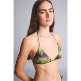 DeFacto Regular Fit Desenli İnce Askılı Bikini Üstü G8726AX26SM