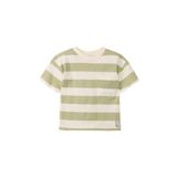 DeFacto Regular Fit Desenli Kısa Kollu Tişört Erkek Bebek, 12-18 AY, G8047A526SM, Ekru-ER118, Erkek bebek