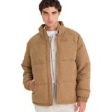 DeFacto Regular Fit Dik Yaka Fermuarlı İç Cepli Mont, M, Regular Fit Dik Yaka Fermuarlı İç Cepli Mont, Kahve-BN297, Erkek