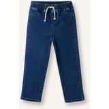 DeFacto Regular Fit Düz Paça Beli Lastikli Basic Jean Pantolon Erkek Bebek B6733A526SP - Mavi-NM28 - 9 - 12 Ay