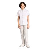 DeFacto Regular Fit Düz Paça Gabardin Pantolon Erkek Çocuk, 11-12 Yaş, G8009A826SP, Gri-GR492, Erkek Çocuklar