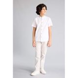 DeFacto Regular Fit Düz Paça Gabardin Pantolon Erkek Çocuk, 5-6 Yaş, G8009A826SP, Gri-GR492, Erkek Çocuklar