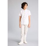DeFacto Regular Fit Düz Paça Gabardin Pantolon Erkek Çocuk G8009A826SP - Gri-GR492 - 7 - 8 Yaş