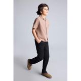 DeFacto Regular Fit Düz Paça Pamuklu Pantolon Erkek Çocuk, 11-12 Yaş, H5770A826SM, Siyah-BK81, Erkek Çocuk