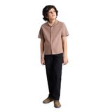 DeFacto Regular Fit Düz Paça Pamuklu Pantolon Erkek Çocuk, 7-8 Yaş, H5770A826SM, Siyah-BK81, Erkek Çocuk