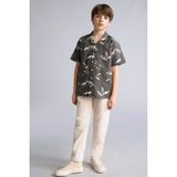 DeFacto Regular Fit Düz Paça Pamuklu Pantolon Erkek Çocuk, 9/10 Yaş (140cm), H5770A826SM, Bej, Erkek Çocuk