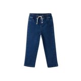 DeFacto Regular Fit Düz Paça Pantolon Erkek Bebek, 12-18 AY, B6733A526SP, Mavi-BE364, Erkek bebek
