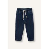 DeFacto Regular Fit Düz Paça Pantolon Erkek Bebek, 18-24 Ay (92cm), B6733A526SP, Mavi, Erkek bebek