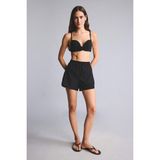 DeFacto Regular Fit Elastik Bel Deniz Şortu B7210AX26SM - XS - Siyah-BK27