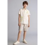DeFacto Regular Fit Erkek Çocuk Şort, 13-14 Yaş, H5209A826HS, Gri-GR94, Erkek Çocuk