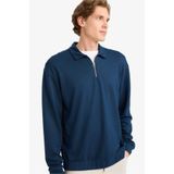 DeFacto Regular Fit Fermuarlı Sweatshirt, 2XL, G7492AX25AU, Lacivert-NV64, erkek
