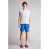 DeFacto Regular Fit File Astarlı Diz Üstü Deniz Şortu N0132AZ26HS - Mavi-BE399 - XL