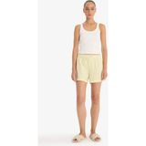 DeFacto Regular Fit Gofre Dokulu Çizgili Şort Pijama Altı F8931AX25HS - Sarı-YL155