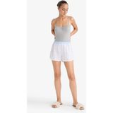 DeFacto Regular Fit Gofre Dokulu Çizgili Şort Pijama Altı F8932AX25HS - Mavi-BE551 - XL