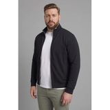 DeFacto Regular Fit Hırka, 5XL, H1666AX26SP, Siyah, Erkek