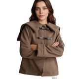 DeFacto Regular Fit Hırka Kahve, L, H2101AX26SP, Kahve-BN551, Kadın