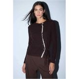 Defacto Regular Fit Hırka, Xl, G9989AX26SP, Kahve, Kadın