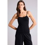 DeFacto Regular Fit İp Askılı Kaplı Pamuklu Siyah Atlet N6090AZ26SP - Siyah-BK81